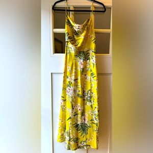 Hello Molly Heart in the Sun Midi Dress yellow, size S